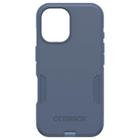 OtterBox Commuter MagSafe Case for iPhone 16 - Baby Blue Jeans-Precision designed opening for easy interaction with Camera Control