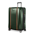 Ricardo Beverly Hills 25" Montecito 2.0 Hardside Check-in Luggage Upright - USB Port - Hunter Green-Ergonomic telescoping handle with comfort-molded grip - Makes it easier and more comfortable to maneuver through airports, hotels, and busy streets