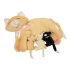 Manhattan Toy - Chat Nina allaitant de 25 cm avec chatons en peluche-Maman chat en peluche