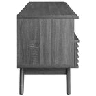 Modway Render 60" TV Stand - Charcoal-Cable Management Holes