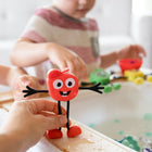 Glo Pals Light-Up Sensory Toy - Sammy Character-Bendable arms and colourful personalities for fun play
