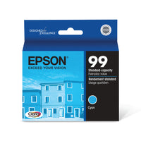 Epson T099 Ink Cartridge - Standard Capacity - Cyan-Get standard-yield capacity per ink cartridge while enjoying cost savings
