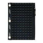 Tech Gear Off The Grid Binder Pouch - Black-Large capacity zippered pouch