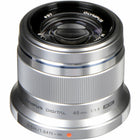 Olympus M.Zuiko Digital 45mm f/1.8 Lens - Silver-45mm Focal Length