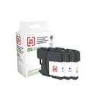 Staples Brother LC613PKS Remanufactured Ink Cartridge - Standard Yield - Cyan, Magenta, Yellow - 3-Pack-Compatible with: Brother DCP-165C, DCP-375CW, DCP-385C, DCP-395CW, DCP-585CW; MFC-250C, MFC-255CW, MFC-290C, MFC-295CN, MFC-490CW, MFC-495CW, MFC-5490CN, MFC-5890CN, MFC-5895CW, MFC-6490CW, MFC-6890CDW, MFC-790CW, MFC-795CW, MFC-990CW, MFC-J220, MFC-J265w, MFC-J415w, MFC-J615w, MFC-J630w