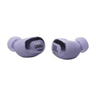 JBL Live Buds 3 True Wireless Noise Cancelling Bud-Type Earbuds - Purple-Six beamforming microphones reduce wind and noise interference so your words always come through loud and clear. A voice equalizer and voice level optimizer gives you full control not only over how you sound to others, but how loud they sound to you