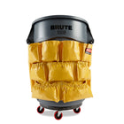 Rubbermaid - Sac en nylon Brute Caddy - Jaune-De nombreuses poches pour tous vos produits de nettoyage