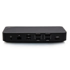 C2G - USB-C 11-en-1 Hybrid DisplayLink Triple 4K station d’accueil - Noir-Port Ethernet filaire pour les cas où la sécurité l’exige ou lorsque le Wi-Fi n’est pas disponible