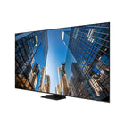 Samsung QE98C 98" Crystal UHD Signage Monitor, Tizen 6.5 Operating System - Titan Black-Minimalist design with a slim profile fits seamlessly into any business environment.