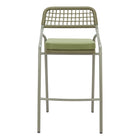 Zuo Rio Barstool - Green - Set of 2-Removable and washable cushion cover