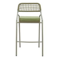 Zuo Rio Barstool - Green - Set of 2-Removable and washable cushion cover