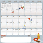 DateWorks 2026 16-Month Family Magnetic Wall Calendar - 12" x 12" - English-January 2026 - December 2026