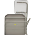 Flash Furniture Premium Steel Folding Chair with Left Handed Tablet Arm-Double Hinged