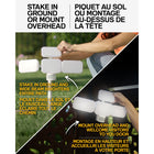 Bell + Howell Bionic Floodlight Pro Solar Lights Outdoor with Motion Sensor LED-Waterproof and weather resistant: IP65 rated