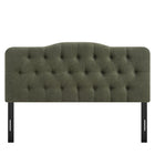 Modway Annabel Premium Linen Blend King Headboard - Sage-Assembly Required