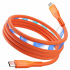 Statik MagStack Pro Charge/Sync Magnetic Cable USB-C to USB-C - 6.6 ft - Orange-2025 Upgrade: MagStack Pro 2.0 with More Colors to Choose From. Stay even more organized with color coded magic. Stand out with Blaze Orange or play it cool with Navy Blue