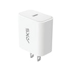 AXS 30W PROCharge USB-C PD Essential Wall Charger - White-PPS technology dynamically delivers optimum power to compatible devices