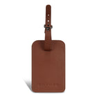 Champs - Collection Onyx Etiquettes de bagages en cuir - Brun-Etiquettes de bagages en cuir