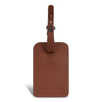 Champs - Collection Onyx Etiquettes de bagages en cuir - Brun-Etiquettes de bagages en cuir