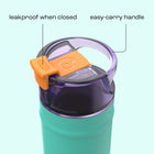 Bubba DualSip Insulated Stainless Steel Water Bottle - 24 oz (710 ml)-Leakproof design: click it closed, no spills