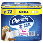 Charmin 2-Ply Ultra Soft Mega Rolls Toilet Paper - 18 Pack-MEGA ROLLS, MEGA VALUE: Pack contains 18 Mega Rolls (208 Sheets Per Roll) of Charmin Ultra Soft Toilet Paper