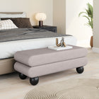 Zuo Davao Bench - Grey-Furniture Colour: Grey