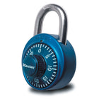 Master Lock Anodized 3-Digit Combination Lock - Assorted Colours-1-7/8in (48mm) Wide durable metal body with anodized aluminum cover
