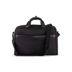 Bugatti Business Essential Briefcase - 15.6" - Black-Made of polyester with vegan leather trims