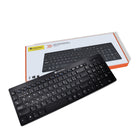 IntekView V.2 Wireless Slim Keyboard - French-Compatibility: Windows 98/Me/XP/Vista/7/8/10, Mac OS 10.4 and above