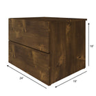Nexera James Nightstand With 2-Drawers - Truffle-5