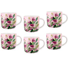Maxwell & Williams Bouquet Mug - 480 ml - Pink - 6 Pack-Dishwasher Safe