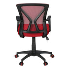 Monarch Specialties - 7357 Chaise de Bureau Ergonomique En Maille - Rouge-Facile à assembler grâce aux instructions illustrées et à tout le matériel fourni, prêt à l'emploi