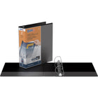 Reliure de présentation Davis Group à anneaux en D et insertion rapide, 2 po, noire-11,5 po H x 11 po l (format lettre)
