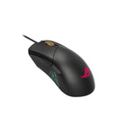 ASUS ROG Gladius III Ergonomic Gaming Mouse - Black-Push-Fit Switch Sockets: Compatible with mechanical switches for users to vary click force and extend the mouse’s lifespan
