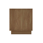 Manhattan Comfort Horizon 21.7" Modern Nightstand 2-Piece Set - Maple-Perfect for Bedside Storage, Lamps or Display Items