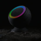 Speaqua Barnacle X Portable Waterproof Bluetooth Speaker with Built in Storage - Manta Ray Black-8GB internal memory