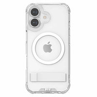 Blu Element DropZone Rugged Compatible with MagSafe Case with Kickstand for iPhone 17 - Clear-Protection level  - 400 Drops at 10 Feet