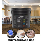 Gritt Commercial Surface Care All-Purpose Cleaning Wipes With Bucket - Fresh Scent - 8" x 6" - 800 Wipes Per Roll-Roll Dimensions: 7.8" h x 7" d