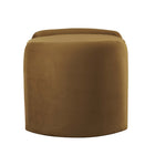 Modway Nebula Upholstered Performance Velvet Ottoman - Cognac-Ottoman Capacity: 275 lbs.