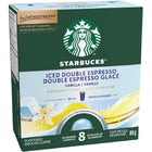 Nespresso Starbucks Vertuo Iced Vanilla Double Espresso Capsules - 8 Pack-Starbucks Quality At Home: Enjoy the high-quality Starbucks iced coffees that you know and love at home with Nespresso Vertuo coffee capsules