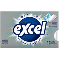 Excel Polar Ice Sugar-Free Gum - 12 Pack-Sugar-free chewing gum that's perfect to share with friends, family, or someone new.