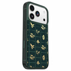 OtterBox Symmetry Clear Compatible with MagSafe Case with Camera Control for iPhone 17 Pro - Golden Bloom Green-Ultra-sleek design that flows with the lines of your phone