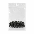 KL Rubber Resealable Polyethylene Bag with Hang Hole - 2 Mil - 3" x 5” - 1000 Pack-5