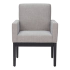 Zuo Senzil Dining Chair - Grey-Cozy polyester linen fabric
