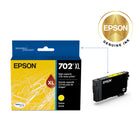 Epson T702 Ink Cartridge - High Capacity - Yellow-Worry-free handling - smudge, fade and water resistant prints 