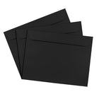 JAM Paper 9 x 12 Booklet Envelopes, Black, 50 Pack (2112755g)-Envelope opening: booklet