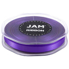 JAM Paper Double Faced Satin Ribbon - 3/8" W x 25 yd. - Purple-Our decorative ribbon is made from the highest quality double-faced satin, which features a smooth finish!
