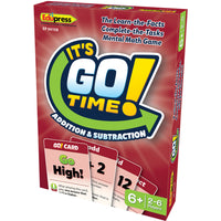 Teacher Created Resources It's GO Time!: Addition & Subtraction-It's go time!: Addition & Subtraction is a fun way to help young learners practice and improve math skills as well as other literacy and life skills