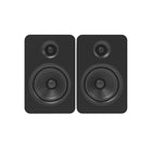 Kanto YUP6 Haut-parleurs d'étagère passifs de 5,25 po avec tweeter à dôme en soie de 1 po et woofer en kevlar de 5,25 po - Noir-Impédance 6 Ohms