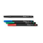Sharpie - Stylos - 0,8 mm - couleurs variées - paquet de 4-L'encre sèche rapidement pour une résistance au maculage et au pâlissement